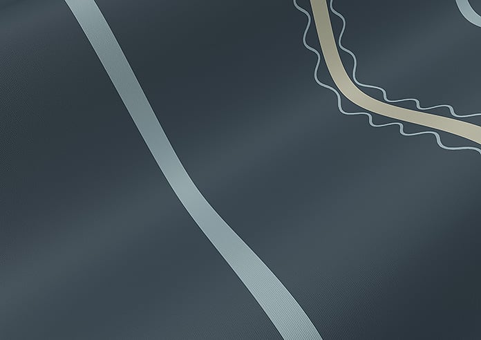 The British Stripe Co. Alfred, Polzeath No.1 - Twist&Fit Roller Blind - Image 4